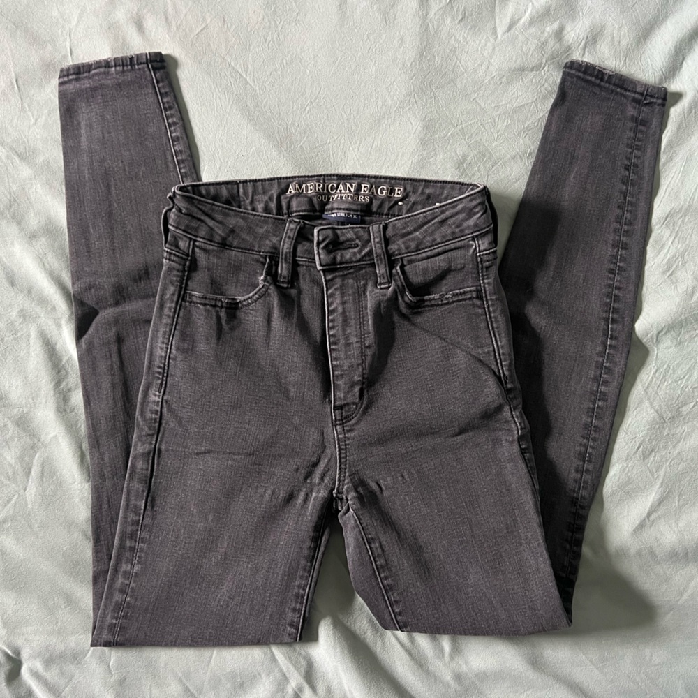 American Eagle Black Skinny Jeans